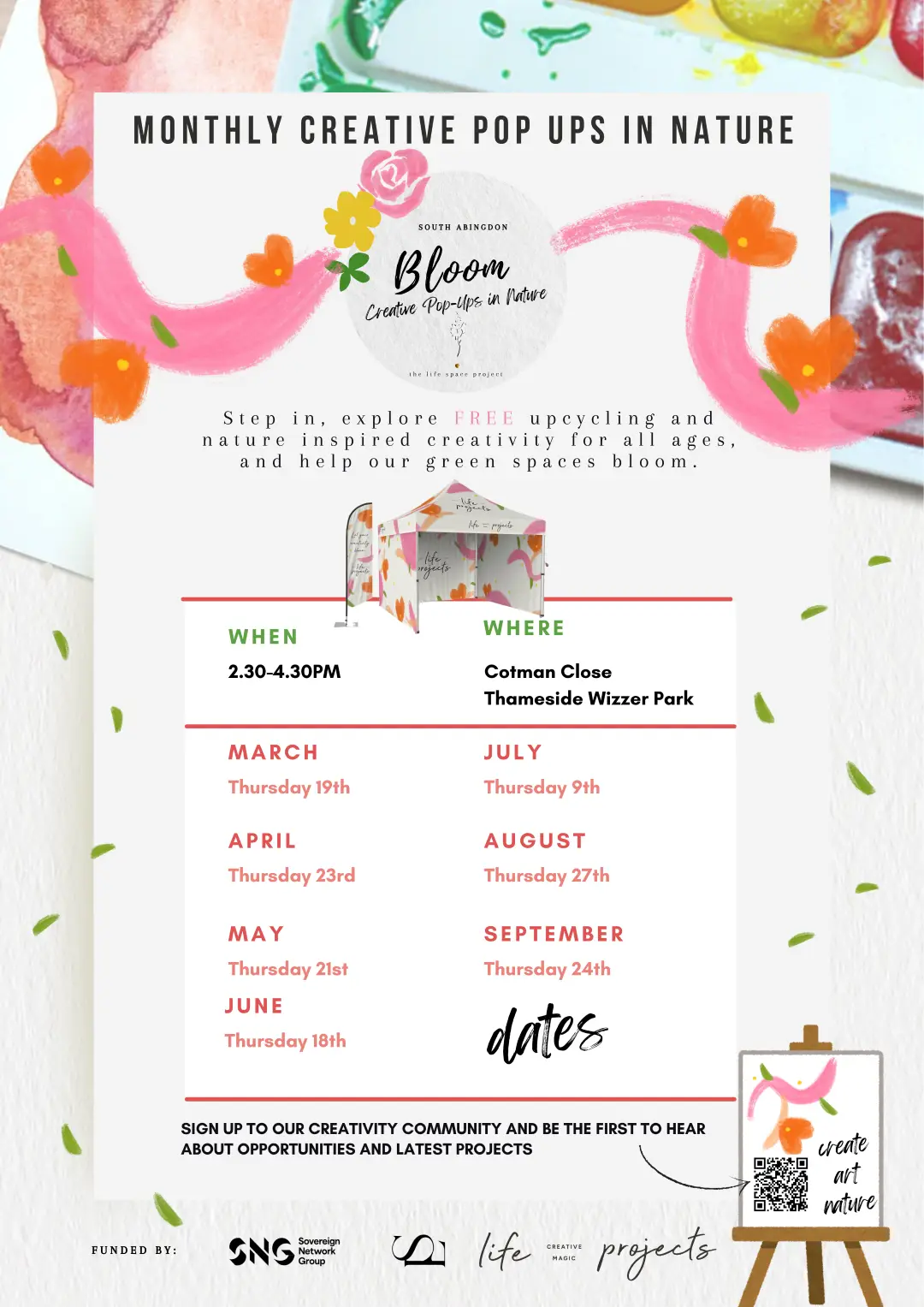 Bloom – Creative Pop Ups in Nature
