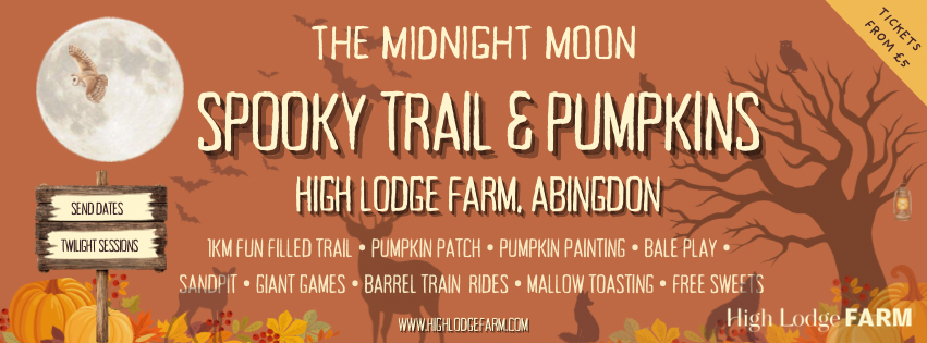 Midnight Moon Spooky Trail & Pumpkins