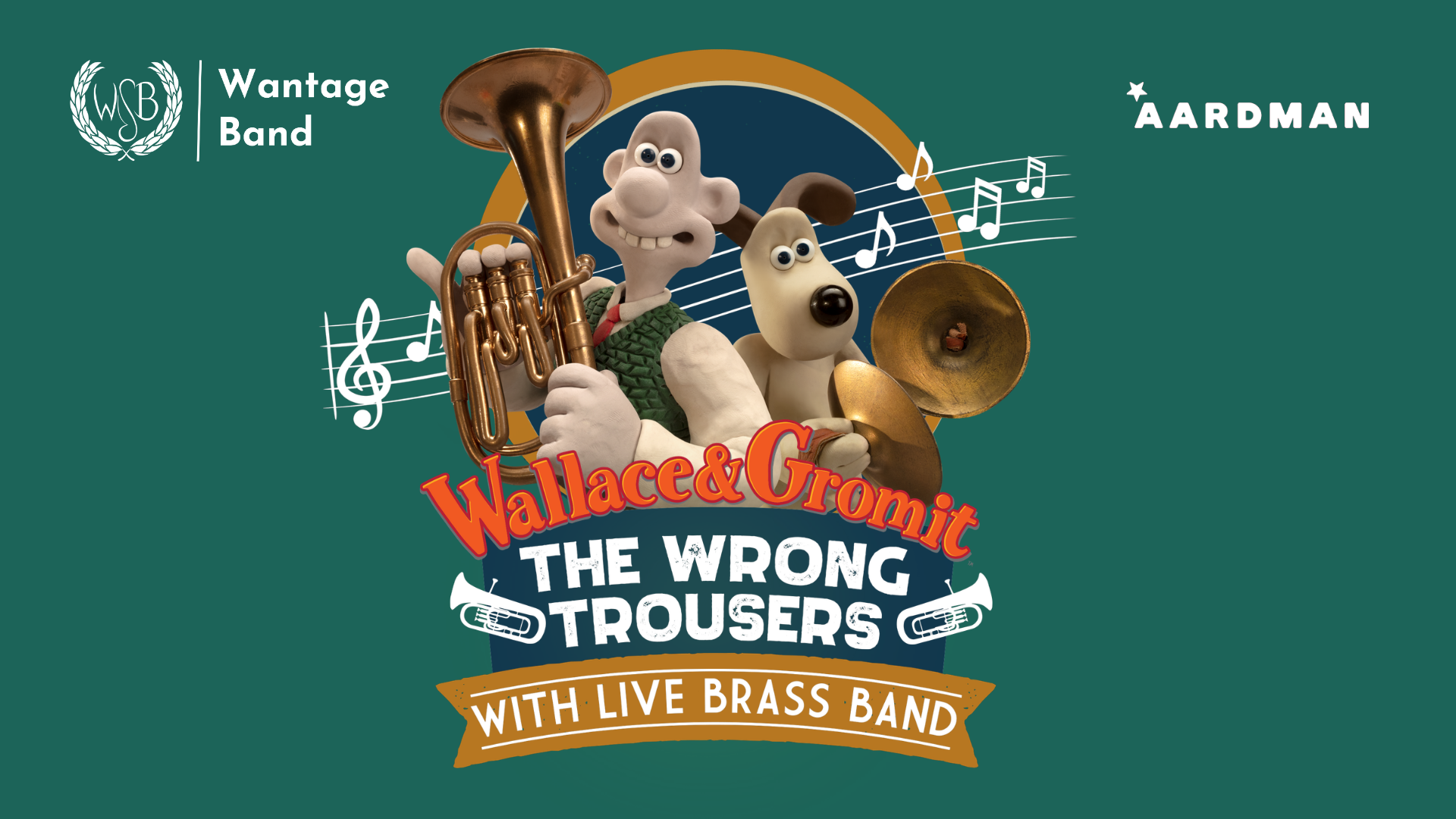 The Wrong Trousers with Wantage Band