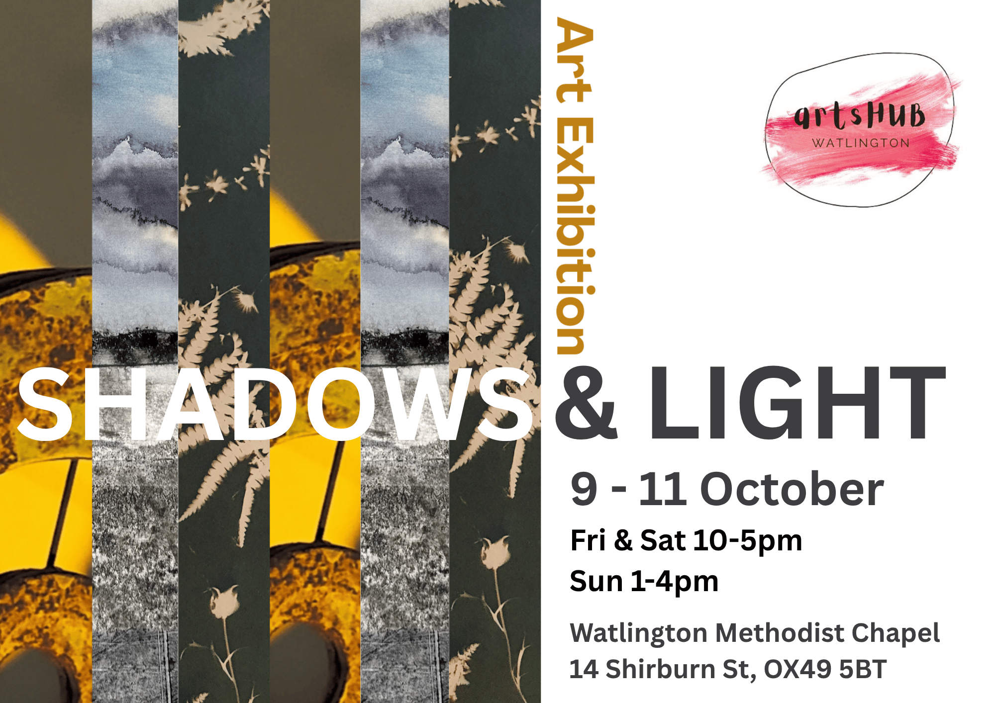artsHUB Autumn Exhibition Shadows & Light