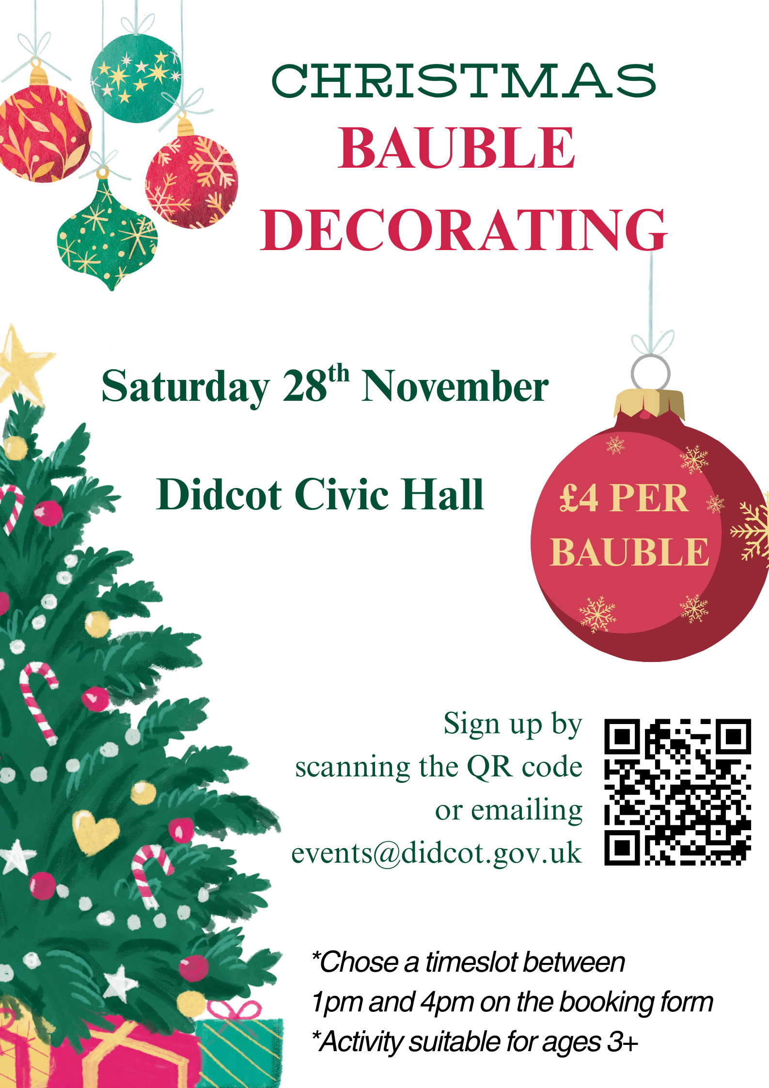 Christmas Bauble Decorating