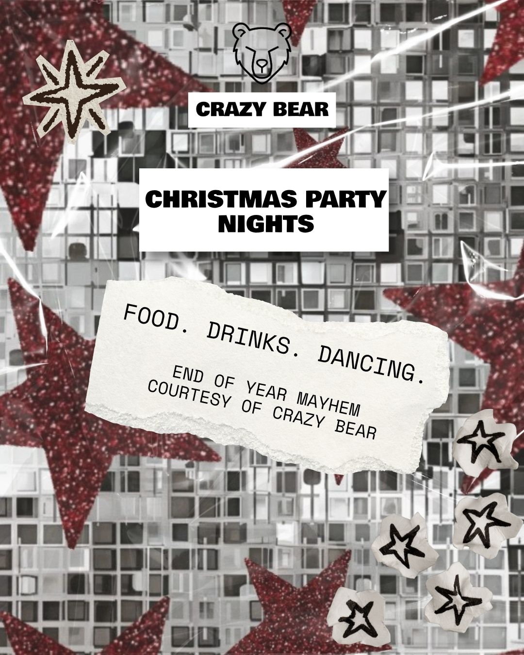 Crazy Bear Christmas Party Nights