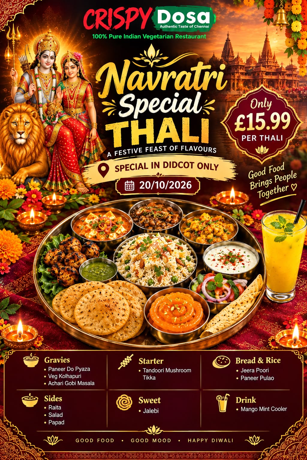 Dussehra Special Dinner Buffet