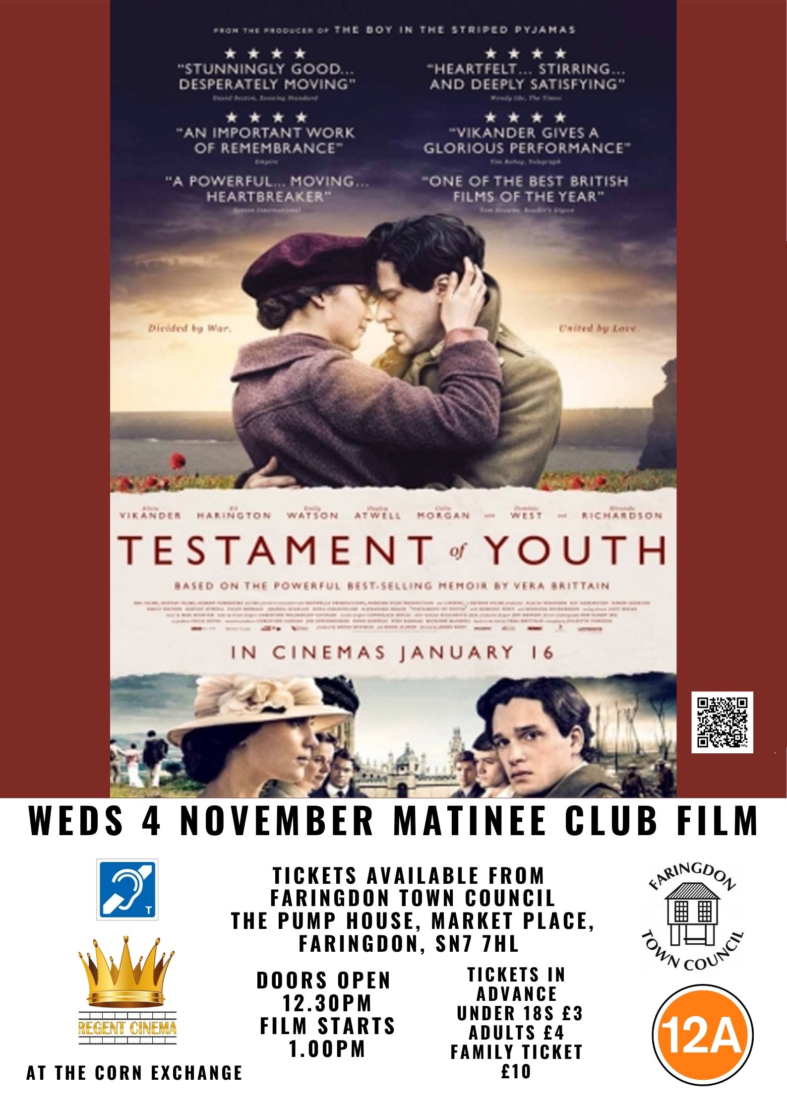 Testament of Youth (12A)