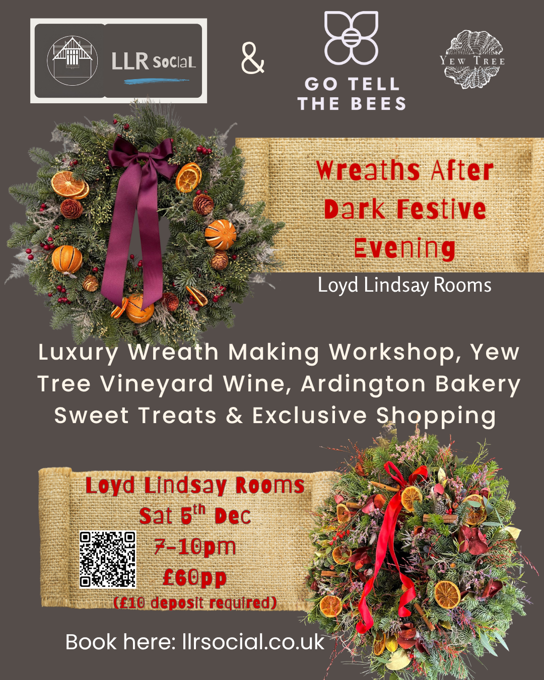 Wreaths After Dark Festive Evening